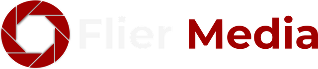 Het oude logo van Flier Media